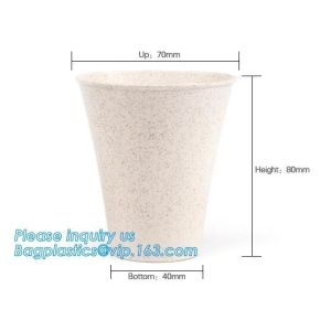 Custom Disposable Clear Cold Drink Juice Cup 100% Ecofriendly Biodegradable