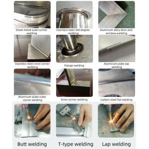 Portable 4 in 1 Ergonomic Handheld Laser Welder Easy Operation Strong Welds