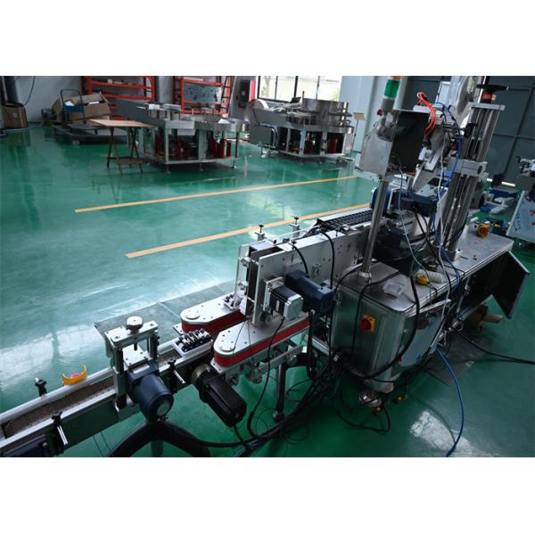 Buy PLC Controlled Automatic Paper Labeling Machine for Sustainable Wrap around and Front Back Labels at wholesale prices