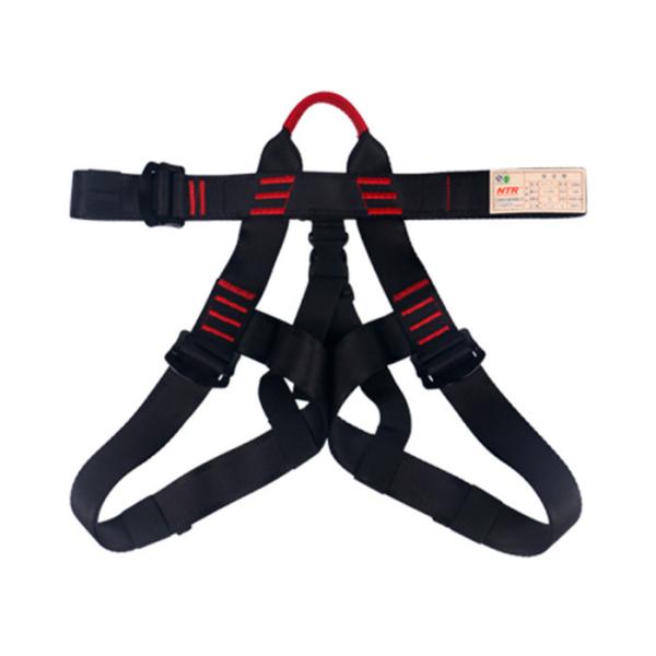 Lightweight Safety Belt Climbing Polyester With Reinforced Tie In Point And