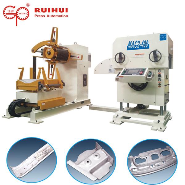 Buy Hydraulic 3 In 1 Pressing Steel Coil Straightening Machines Decoiler at wholesale prices