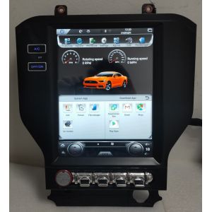 Ouchuangbo Tesla style 10.4" car audio gps radio android 8.1 for Ford mustang