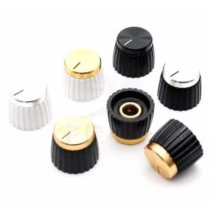 Audio Amplifier Tone Knob Gold Silver Aluminum marshall Knob