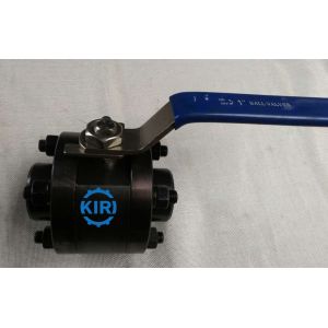 Scratch Resistance Class 800 Ball Valve Round Body Type Custom Designed