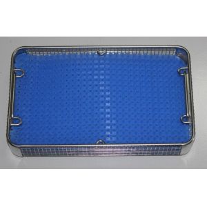 Medical Surgical Rigid Sterilization Containers , Stainless Steel Wire Mesh
