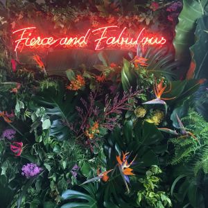 Silicon 110v Wall Mounted Neon Light Beautiful Neon Sign 65cm