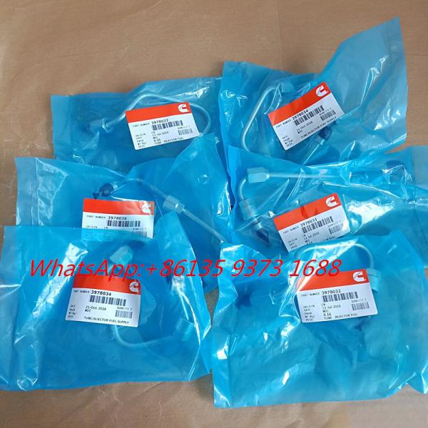 Cummins QSB6.7 diesel Engine part Fuel Supply Tube 3978031 3978032 3978034 3978036