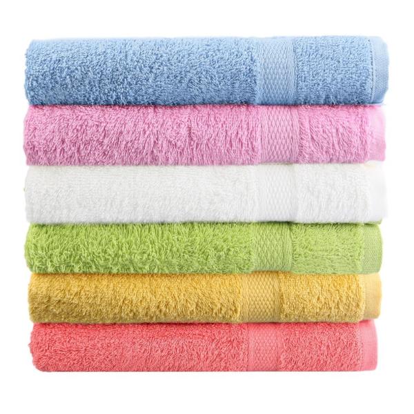 Super Soft High Quality 100% Cotton Bath towel 70*140cm Solid Plain Dyed Bath