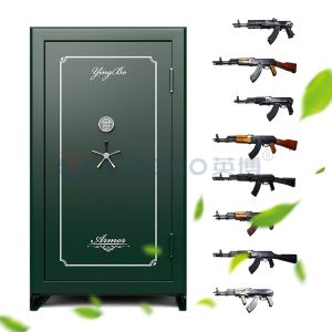 75 Mins Fireproof Rating Heavy Gun Safe Box Anti Theft With 36 Guns