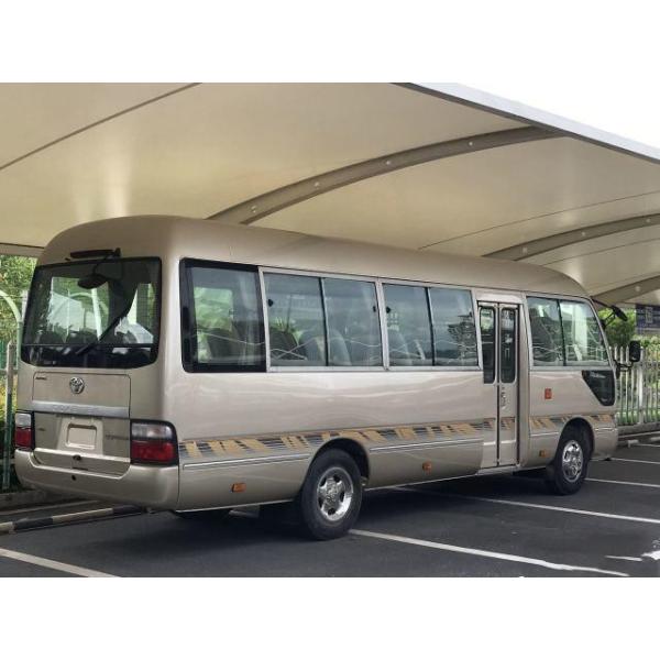 Bus Second Hand Coaster White Golden For Stock Negeria LHD Mini Bus Diesel Promition Price Toyota Coaster