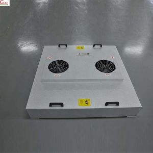 DOP Inject Port Modular Cleanroom Fan Filter Unit CE Standard