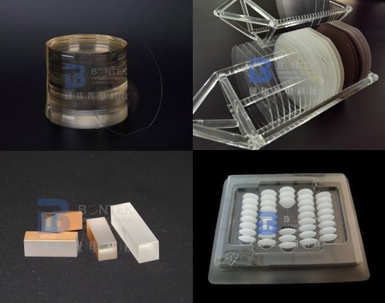 Buy Z X Cut LiNbO3 Wafer Crystals Optical Grade Both Sides Polish at wholesale prices