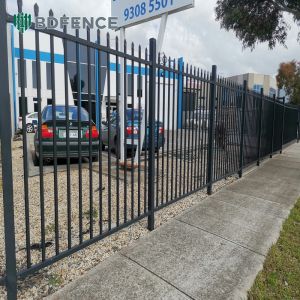 Attractive Tubular Steel Fence Aesthetically Pleasing