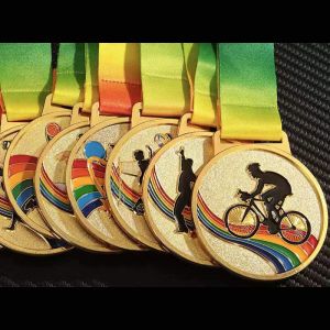 Soft Personalized Custom Military Medals School Organization Engraved Soccer