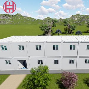 Zontop High Quality Modular Real Estate Prefabricated Buildings Prefab Container