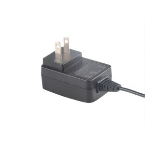 UL ETL Certified 6W AC DC Adapter - 12V 500mA & 5V 1000mA Wall Mount USB Charger