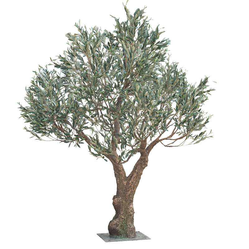 Customized Realistic UV Resistant Large Indoor Olive Tree​ For Commercial