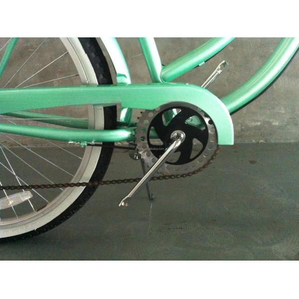 26" Shimano 7 Speed Women Lady USA 26*2.125 Girl White Tire Beach Cruiser Speed Bike