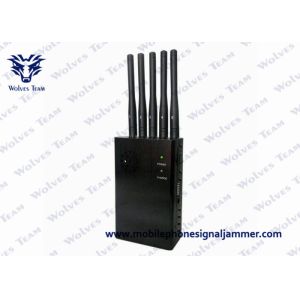 3G 4G LTE Phone All Signal Jammer 120*74*29mm Sustaining Continuous Working