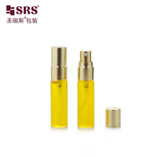 BLPA-5ML Travel Size Good Quality No Leakage Fine Mist Aluminum Spray Pump Bottle Printing Available
