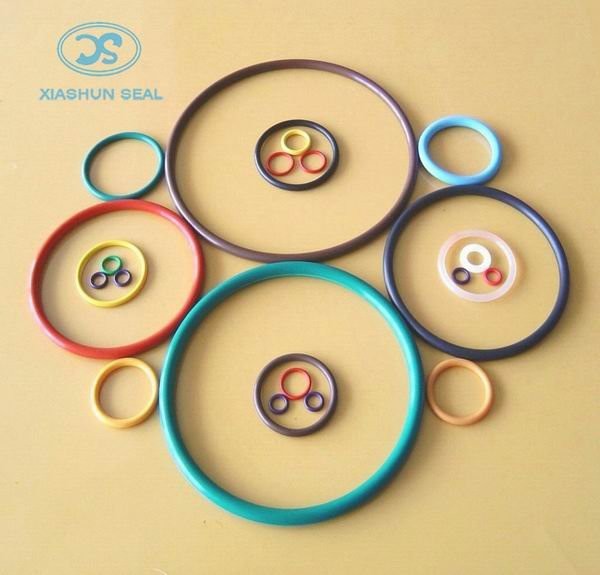 Standard / Non Standard MVQ Multiple Color Rubber Ring Seal KTW Approved