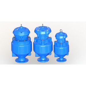 Ductile Iron Full Flow Area Sewage Air Valve Spill Free