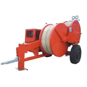 Overhead Line Hydraulic Puller Tensioner 4850kg Diesel Engine Wire Tensioner