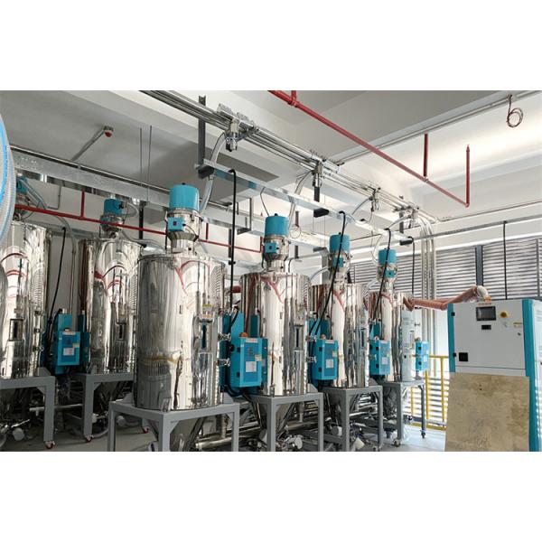 Capacity Plastic Feeding System With PLC Control Remote Control 500-2000 Kg