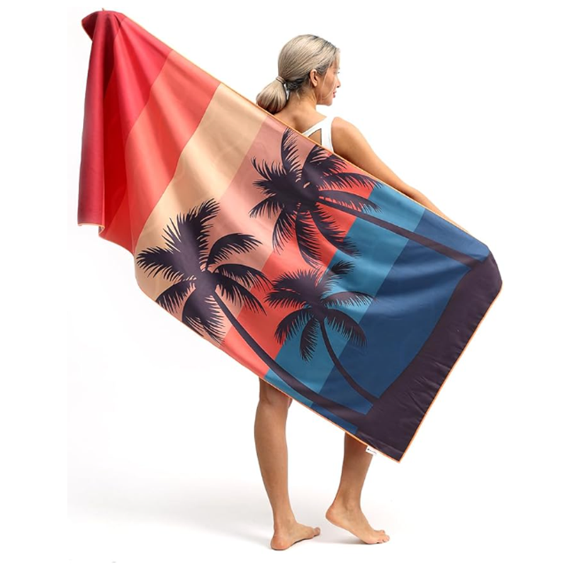 Extra Large Quick Dry Microfiber Beach Towel for Swimming and Travel Adventures