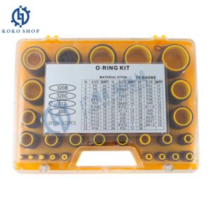 China 38ITS 523PCS O-Ring Box O-Ring Kit 38 mm x 2.5 mm for CATE E200 E312 320B 320C 312 300  Excavator 75 SHORE on sale