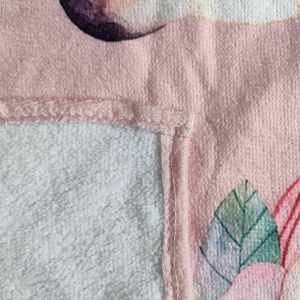 Custom Cartoon Printed Microfiber Kids Hooded Beach Towel Poncho