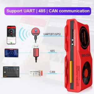 Hardware Smart 4S 120A 12v Lithium Bms With Fan
