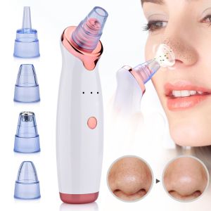 Electric Facial Pore Blackhead Vacuum Suction Remove Machine with 5 Probes