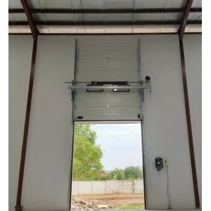 Industrial Overhead Sectional Door Panels Width 420mm-530mm CE Approved Remote