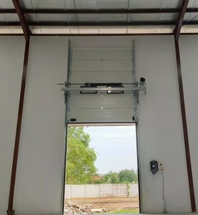 Industrial Overhead Sectional Door Panels Width 420mm-530mm CE Approved Remote