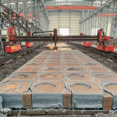 Flame Cutting Steel Parts For Medium And Thick Carbon Steel Plate