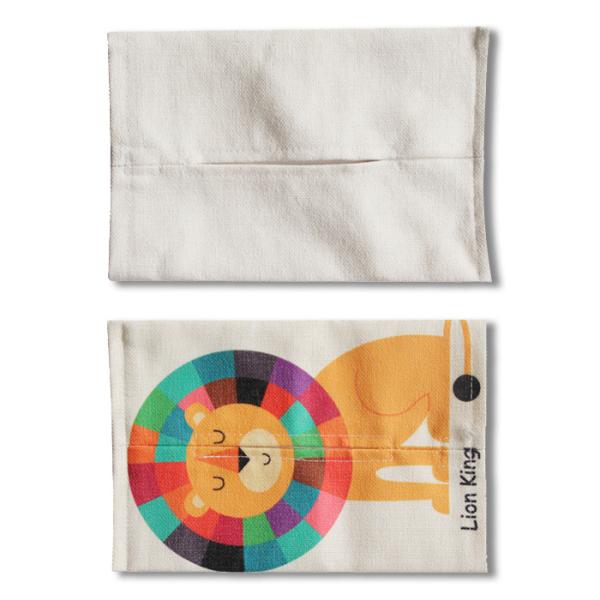 Custom Sublimation Blank Linen Tissue Box Photo Printing Tissue Bag Case Eco-Friendly