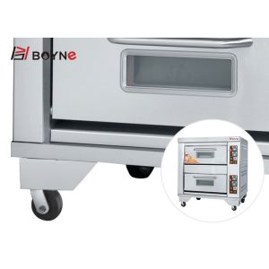 One Deck One Tray Baking Oven Stainless Steel Gas Kitchen Equipment