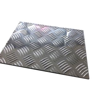 Grade 1100 3003 5052 5754 Aluminum Checkered Plate Pattern Big 5 Bars Small 5