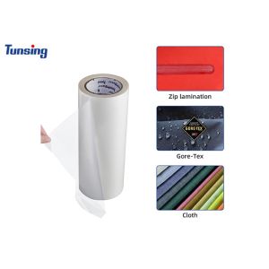 Textile Fabric Hot Melt Adhesive Film 0.05mm 0.08mm Thickness Transparent