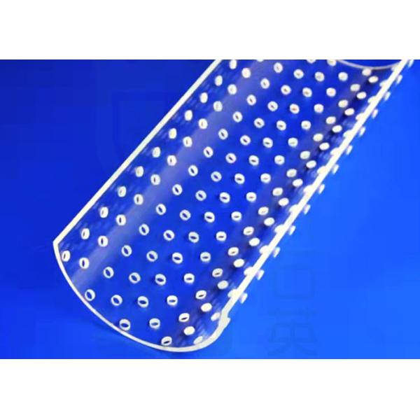 Clear Spiral Polishing Quartz Tubes Od 3mm Fused Silica For Heater