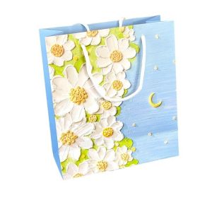 Gravure Printing Custom Order Luxury Boutique Gift Shopping Tote Art Paper Bags