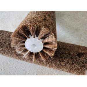 China Horse Tail Derust PVC Roller Cylindrical Spiral Brushes on sale