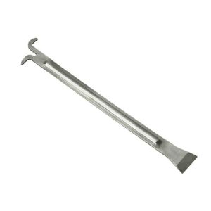 China Bee Hive Equipment Stainless Steel Longer Hive Tool with Hook For Beekeepers on sale
