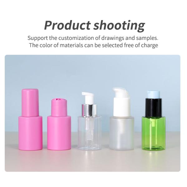 Luxury Plastic Cosmetic Bottles 60ml 100ml Pink Fine Mist Spray Bottle Packaging For Industrial