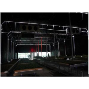 Tunnel 100% Light Deprivation Blackout System Greenhouse With Hydrophobic System