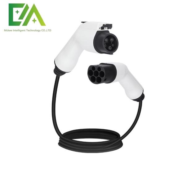 Buy Type 2 16A /250V Charging Plug Pile Dual Gun Charger Gun Head Car Charger Outdoor High-Power AC Charging Pile at wholesale prices