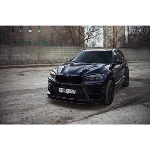 For BMW X5 X5M Wide-body Kit X5 X5M Upgraded RD Carbon Fiber Style Front and Rear Bumper Spoiler Hood Widebody Kit