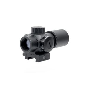 ANS Tactical Optics 1x20E Compact Prism Sight Scope Red Illuminated With 20mm