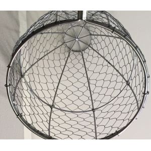 Handmade,wire clam baskets,wholesale wire egg basket